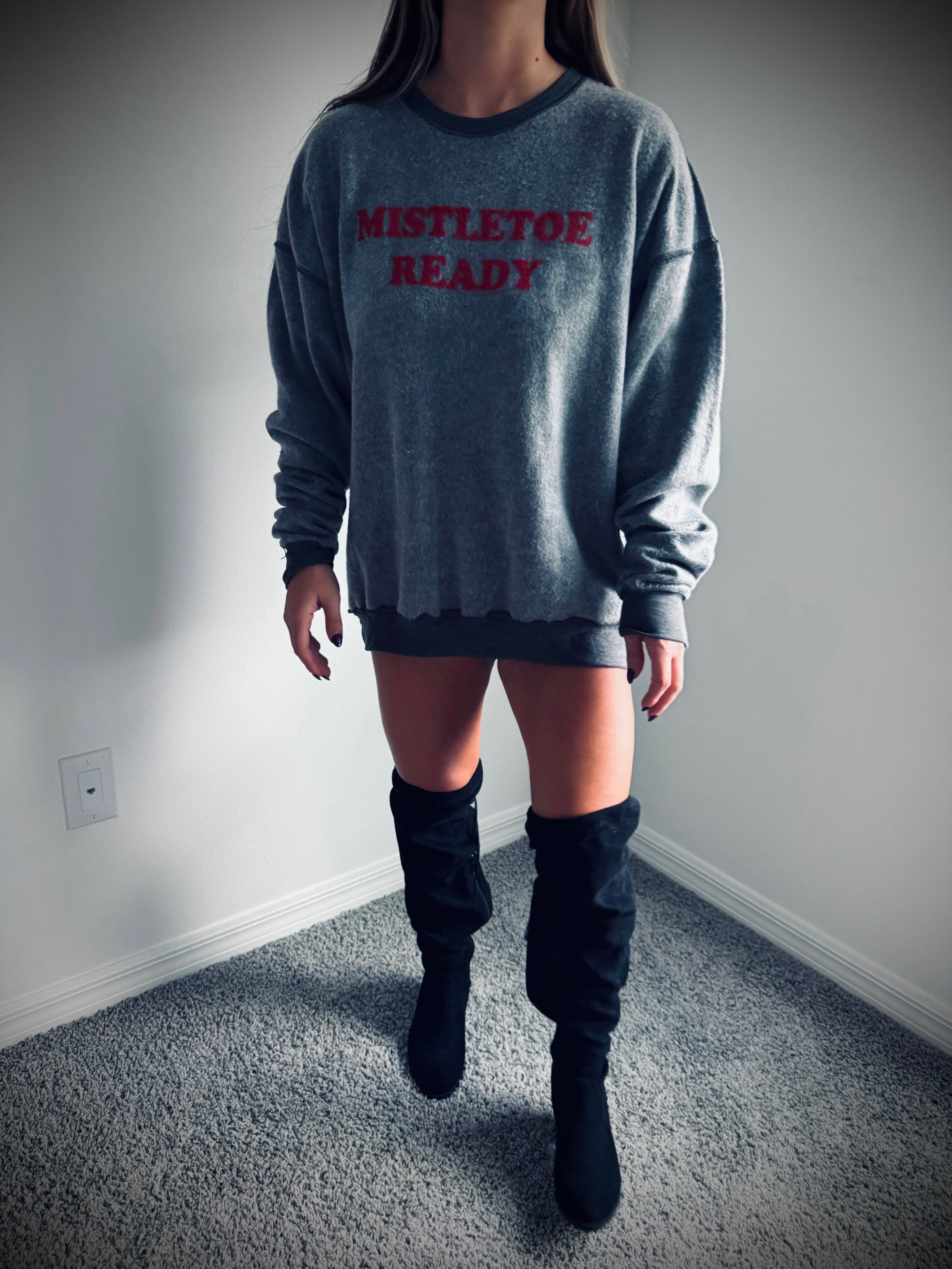 Mistletoe Ready Sweatshirt